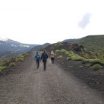 Trekking naar de Etna krater 2002